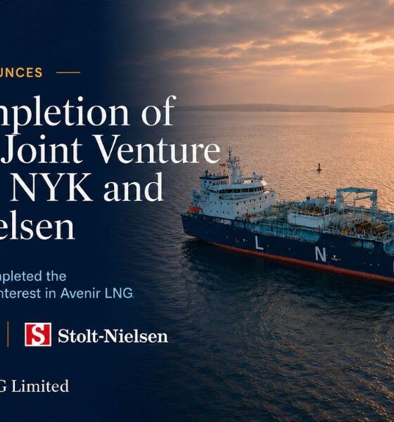 NYK and Stolt-Nielsen target LNG, bio-LNG bunkering growth through Avenir LNG JV