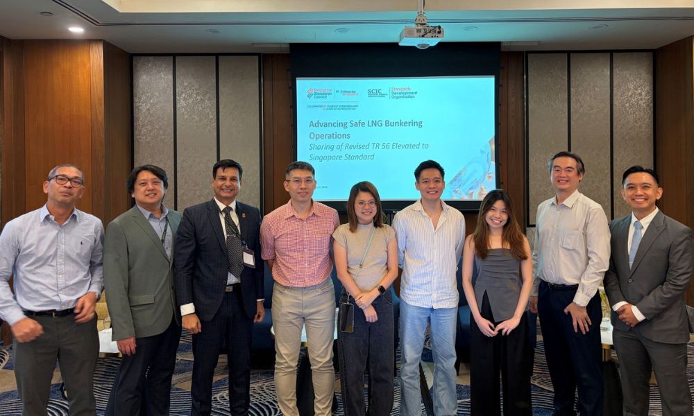 Singapore strengthens LNG bunkering framework with new SS 727 standard