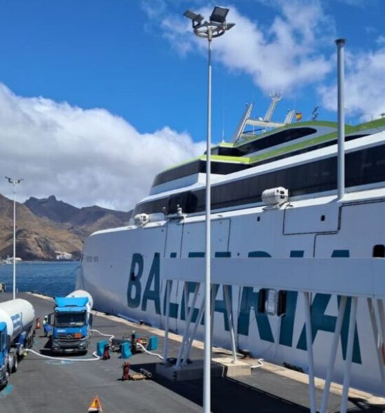 Tenerife achieves first truck-to-ship LNG bunkering operation