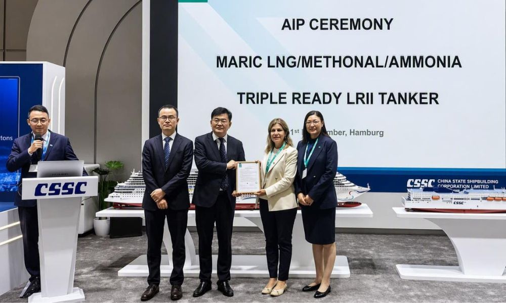 LR, China’s MARIC unveil tanker concept ready for three future bunker fuels